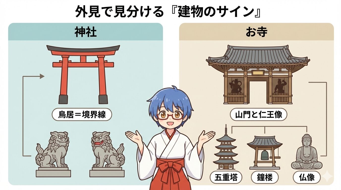 神社と寺院