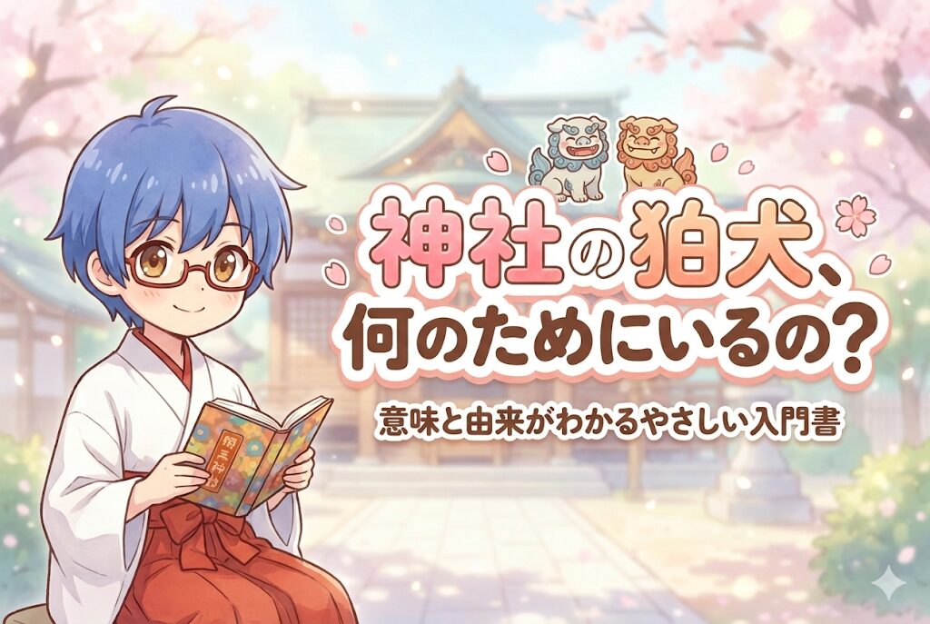 【狛犬】意味と由来を解説｜阿吽・左右の違いがわかる入門ガイド