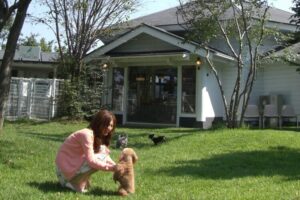 アプローチと景観の調和